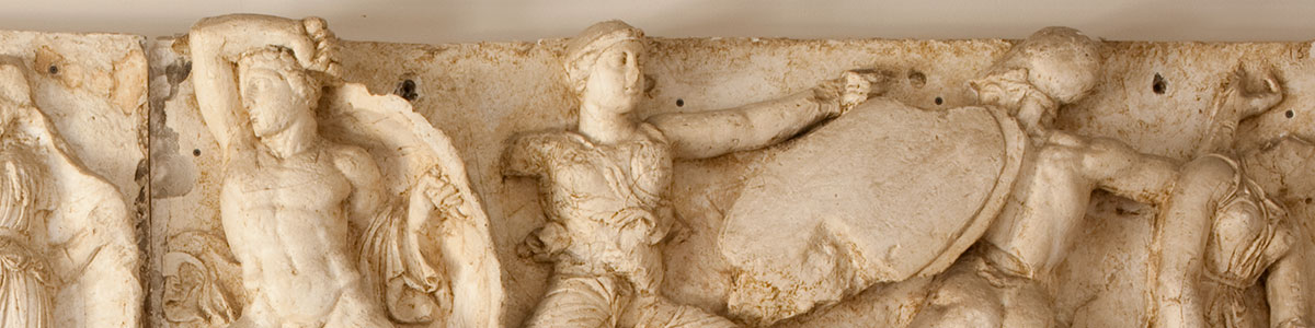 Amazonomachy frieze from the Temple of Apollo Epikourios at Bassai
